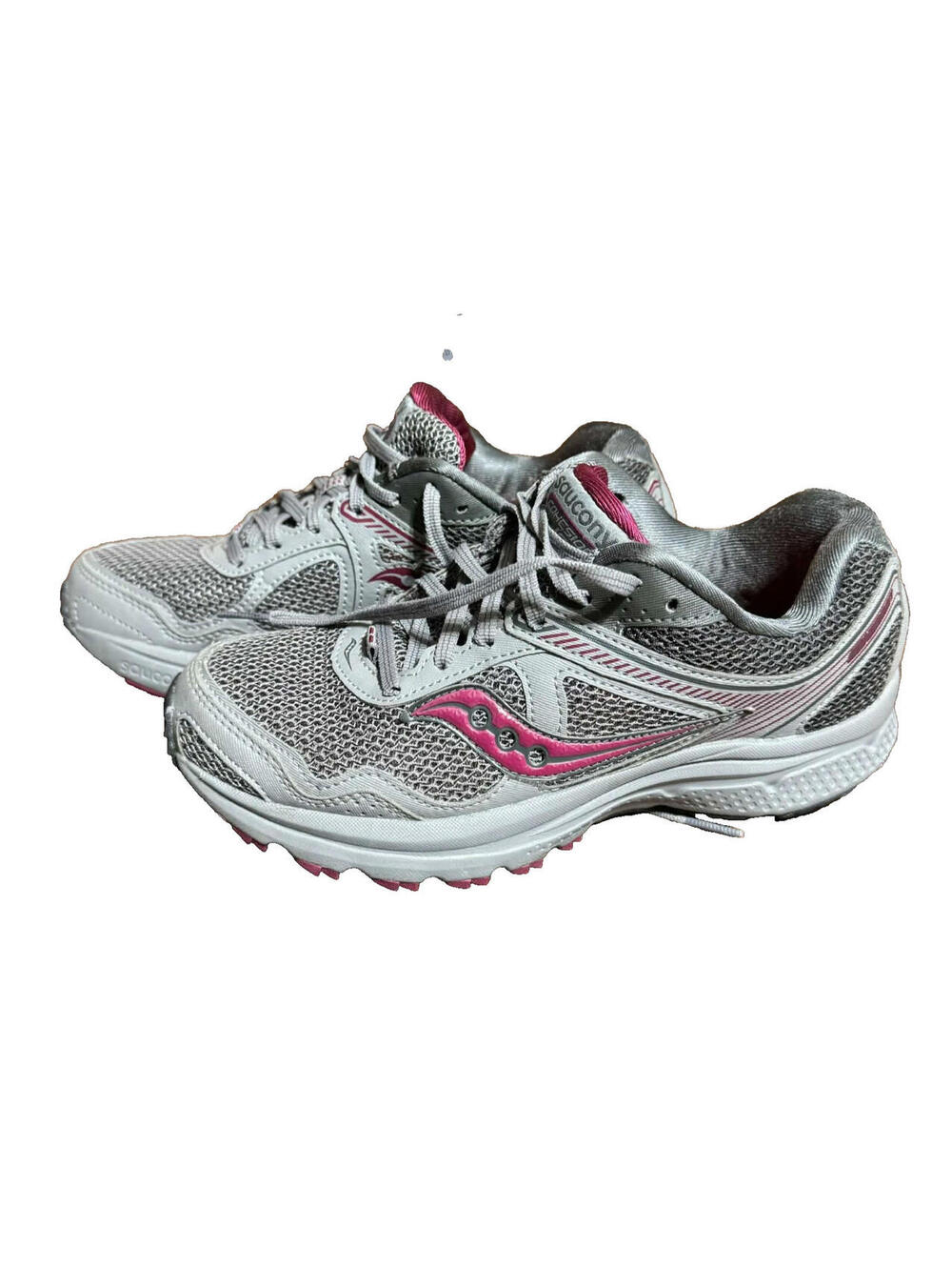 Saucony Cohesion 10 Women's Gray Running Shoes, Size 6.5 EUC